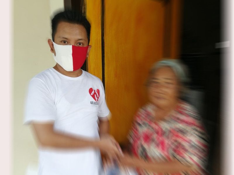 Yayasan God Bless You Berbagi Kasih Saat Pandemi