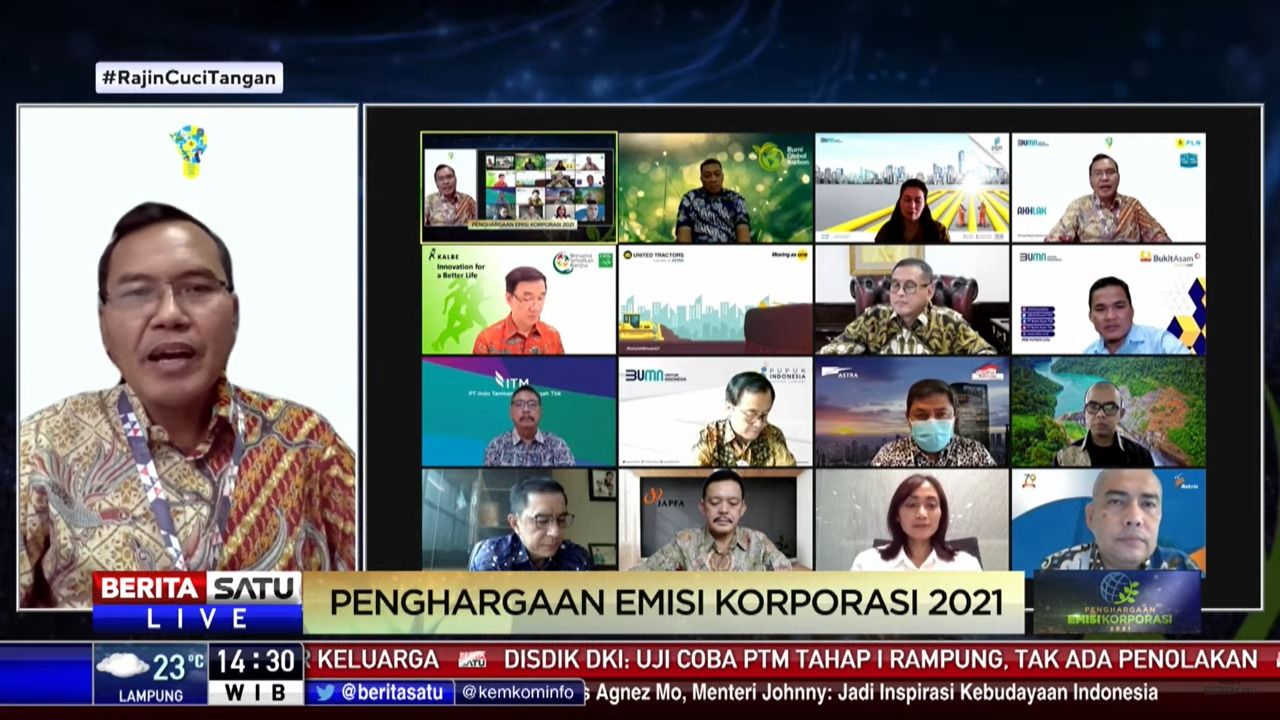 PLN Group Raih 4 Penghargaan Emisi Korporasi 2021