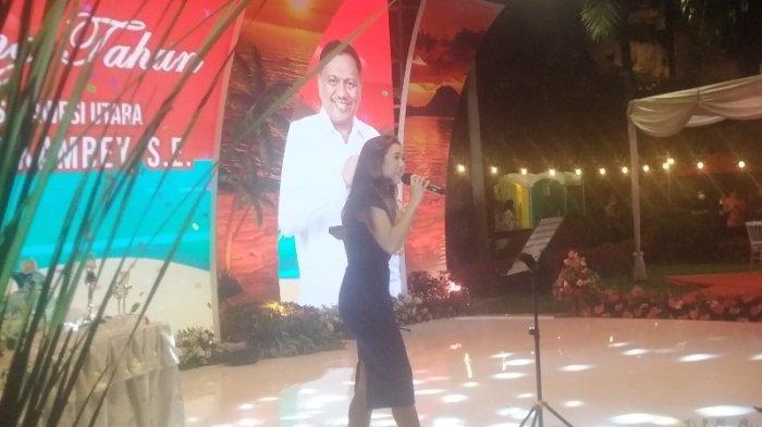 HUT ke-60 Gubernur Olly Dondokambey di Meriahkan Gisel Anaastasia dan Sammy Simorangkir