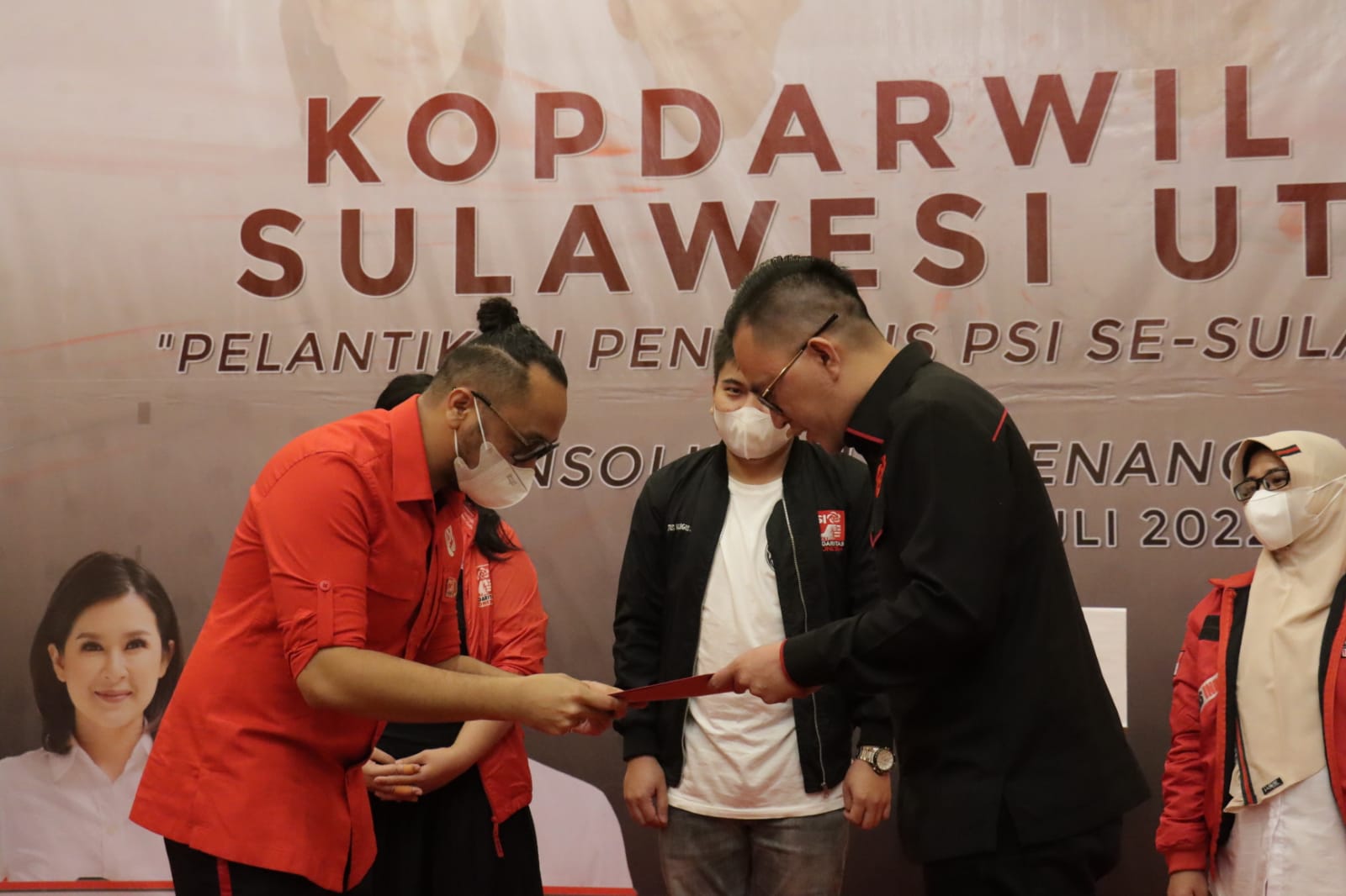 Kopdarwil PSI Sulut Di Gelar Bersamaan Dengan Pelantikan Untuk Menyambut 2024