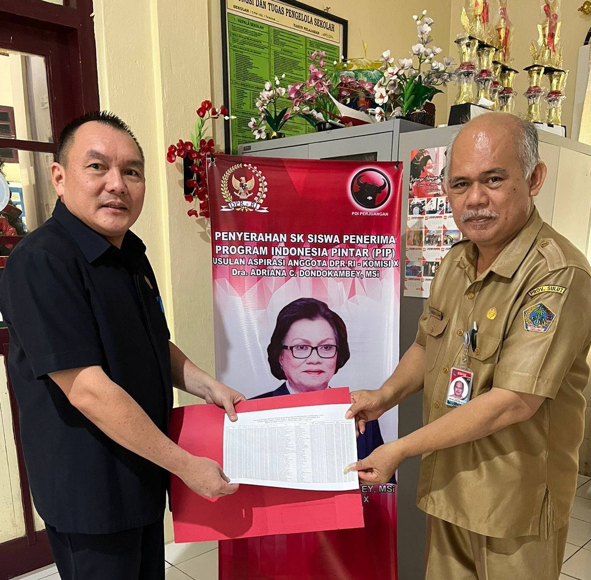Sebanyak 2,452 Siswa di Kabupaten Sangihe Masuk PIP.