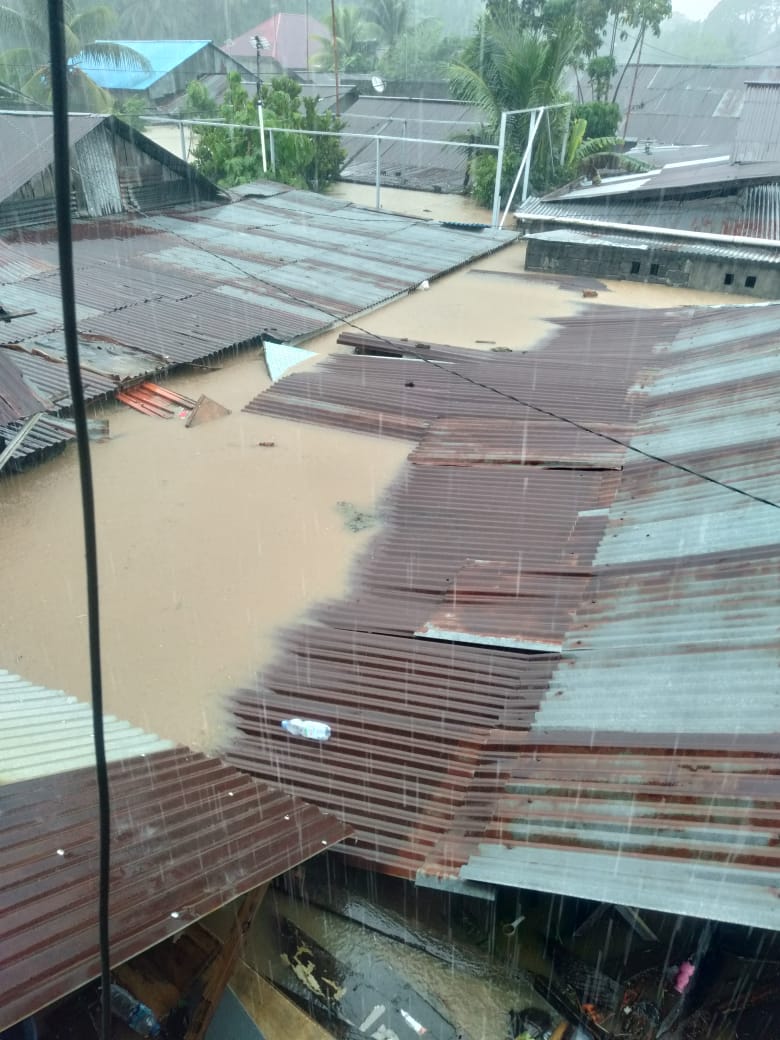 Banjir Membuat Trauma Bagi Warga Manado.