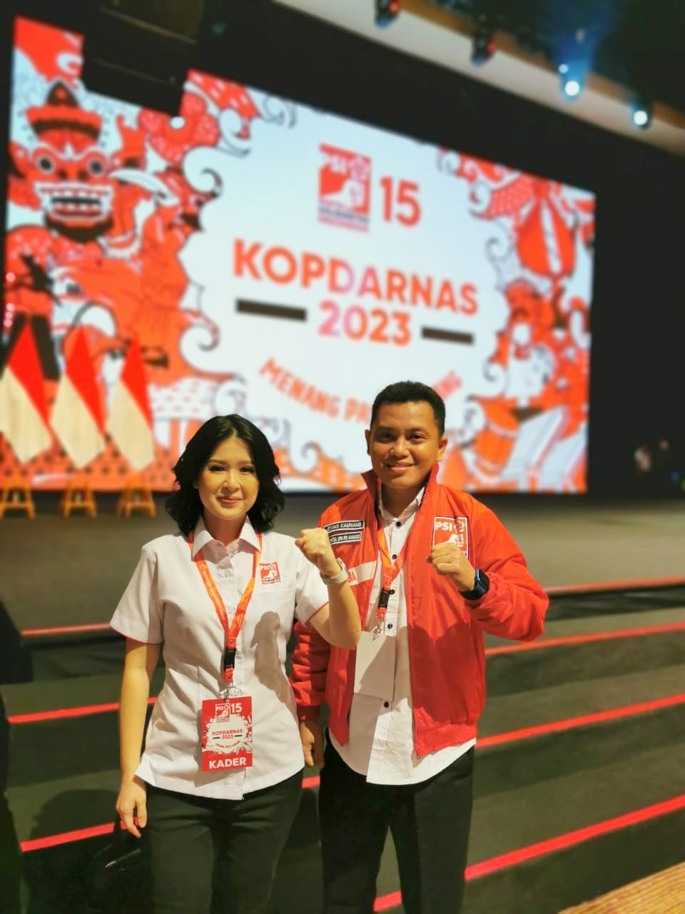 Hadiri HUT Ke-8 dan Kopdarnas PSI,
Jovian Optimis Meraih Suara Signifikan, 2024